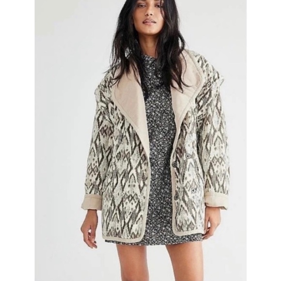 NEW Free People We the Free Ada Quilted Jacket